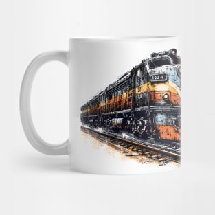 Diesel locomotive Mug